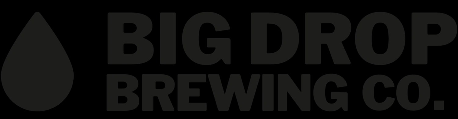 Big Drop Brewing Co. logo representing a UK Suffolk-based brewery specializing in innovative non-alcoholic craft beers founded by Rob Fink and James Kindred