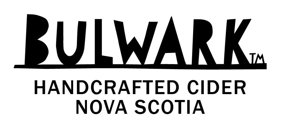 Bulwark logo representing a Nova Scotia-based cider producer known for authentic, artisanal non-alcoholic and alcoholic ciders crafted from local apples.