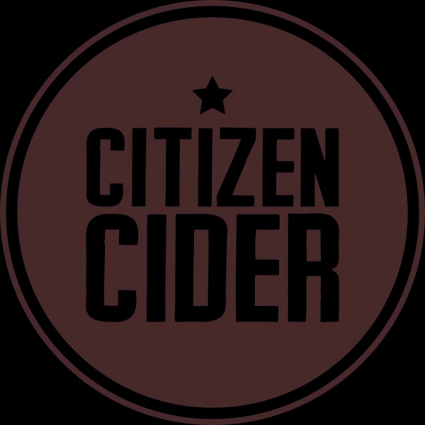 Citizen Cider logo representing an innovative Vermont brand founded in 2010 known for non-alcoholic and zero-alcohol beer and cider drinks.