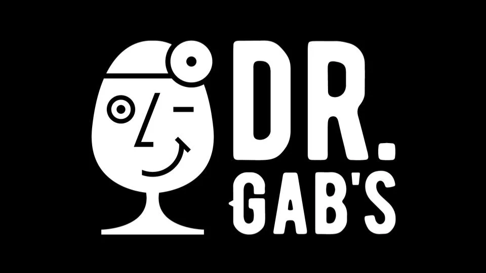 Dr. Gab's logo representing a craft brewery from Vaud, Switzerland, known for non-alcoholic beer and brewing innovation since 2001.