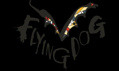 Flying Dog Brewery logo from Frederick, Maryland, founded in 1990, known for craft beer innovation and bold branding.