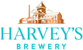 Harvey's Brewery logo, family-owned since 1790 in Lewes, East Sussex, known for traditional British ales and non-alcoholic beers.