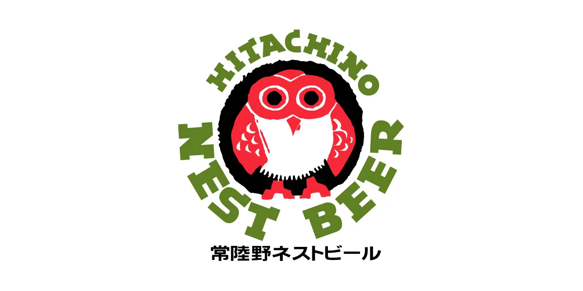 Hitachino Nest logo representing Kiuchi Brewery of Ibaraki, Japan, renowned for its traditional roots and innovative non-alcoholic beers.