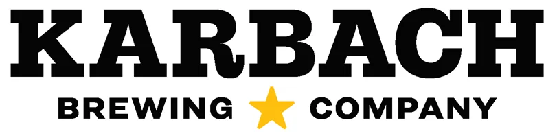 Karbach Brewing logo, a Houston, Texas craft brewery known for its award-winning non-alcoholic beer Free & Easy Belgian Style White.