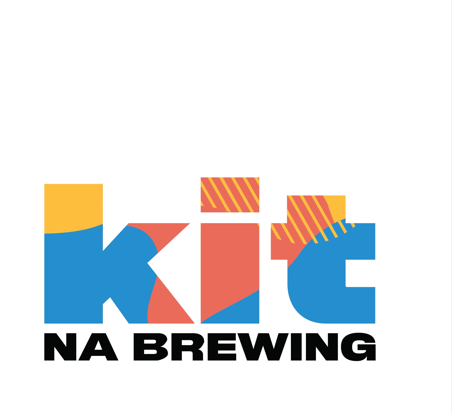 Kit NA Brewing logo, Maine's first exclusive non-alcoholic craft beer brewery founded by Rob Barrett and Will Fisher in Portland