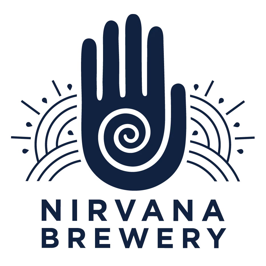 Nirvana Brewery logo from Gloucestershire, UK, a family-founded producer crafting authentic non-alcoholic beers since 2017