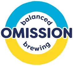 Omission Brewing logo representing an Oregon-based craft brewery pioneering gluten-removed and non-alcoholic beer since 2012