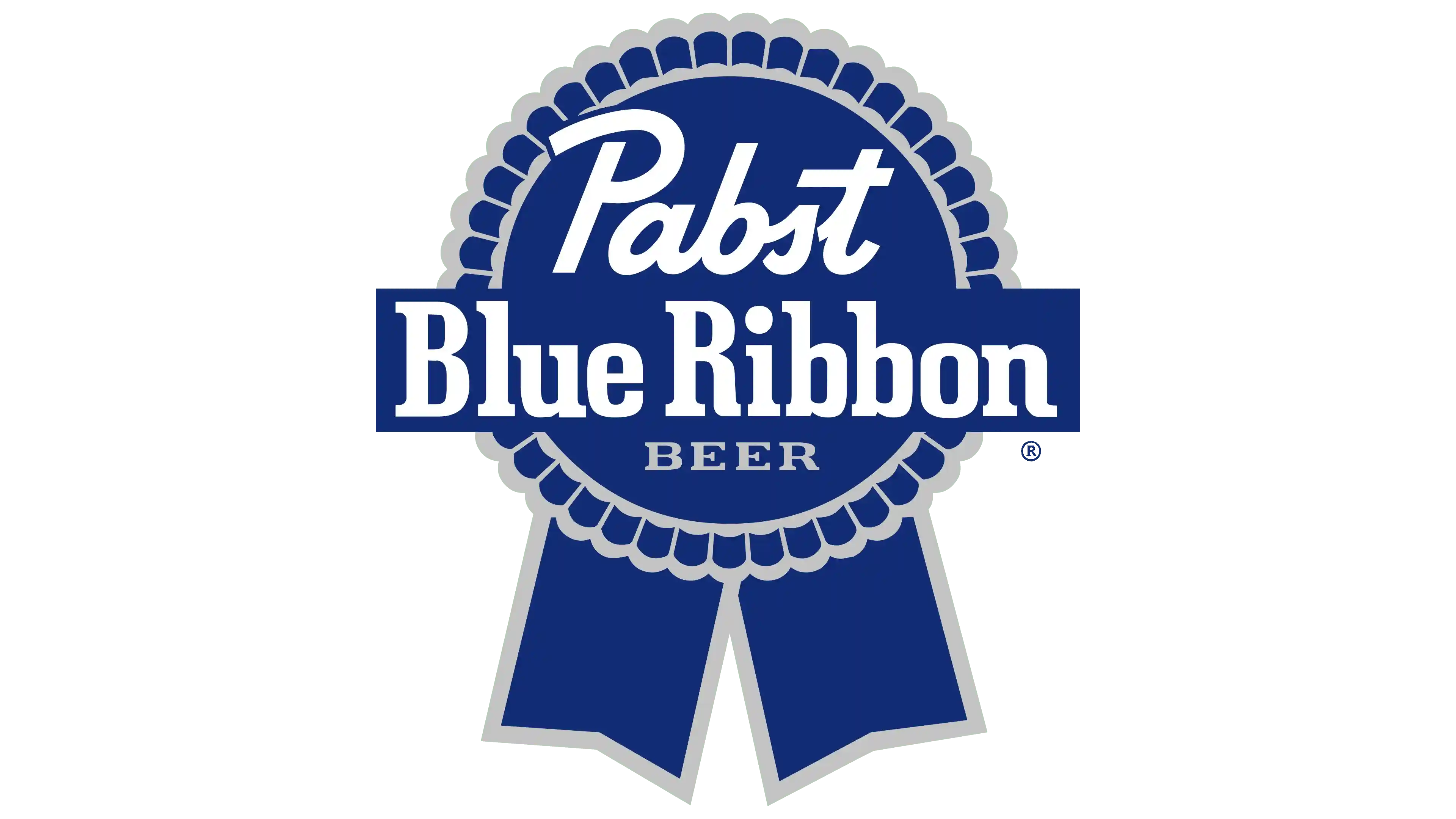 Pabst Blue Ribbon logo representing a historic American brewing brand founded in Milwaukee, Wisconsin, offering non-alcoholic beer options