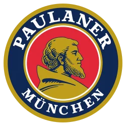 Paulaner logo representing a Bavarian brewery founded in 1634 in Munich, known for traditional and innovative non-alcoholic beers.