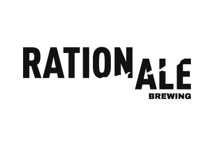 RationAle Brewing logo representing a San Diego-based non-alcoholic beer brand founded in 2021, focused on great zero-alcohol craft beers.