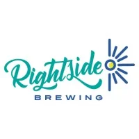 Rightside Brewing logo, founded in Atlanta, Georgia, by Emree Woods, offering quality non-alcoholic beers.