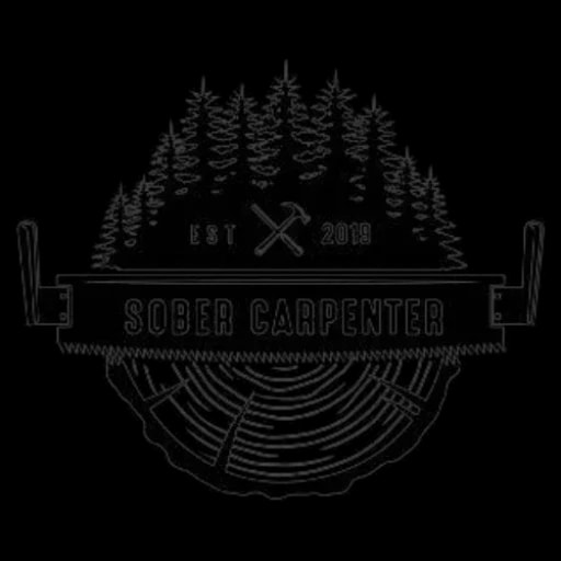 Sober Carpenter logo representing a craft non-alcoholic beer brand founded by two brothers in Montréal, Quebec, passionate about quality zero-alcohol beers.