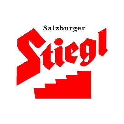Stiegl Brewery logo from Salzburg, Austria, founded in 1492 with a heritage of traditional brewing and innovative alcohol-free beers