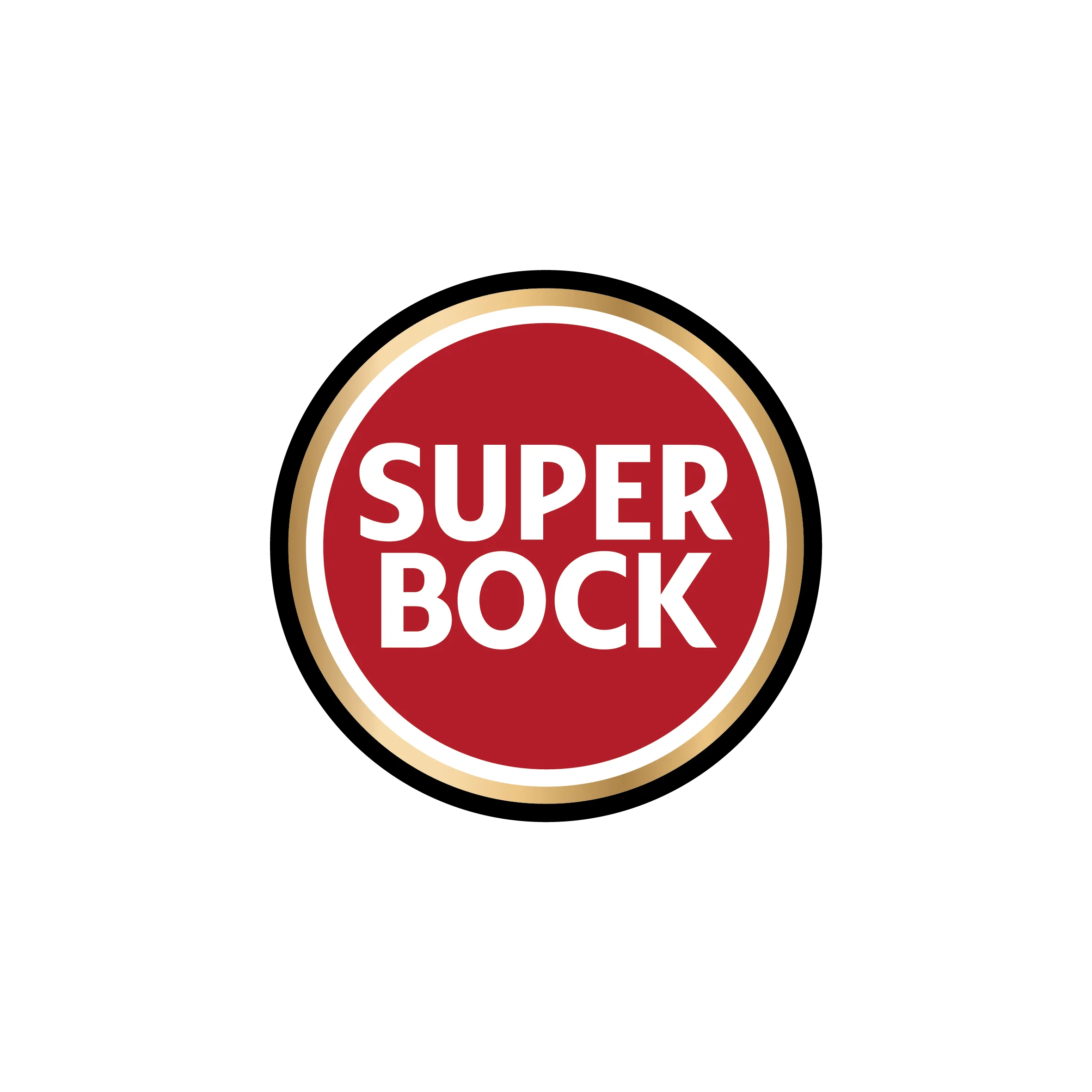Super Bock logo, a renowned Portuguese beer brand founded in Porto in 1927, known for its innovative non-alcoholic beers.