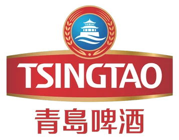 Tsingtao logo representing the historic Chinese brewery from Qingdao, Shandong, known for its quality beers since 1903