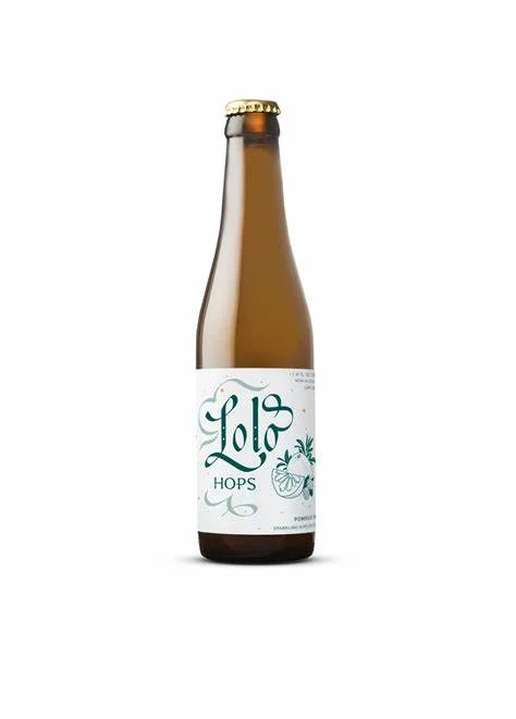 Lolo Hops Pomelo Sage sparkling non-alcoholic hop water featuring pomelo citrus and piney sage with Citra hops extract