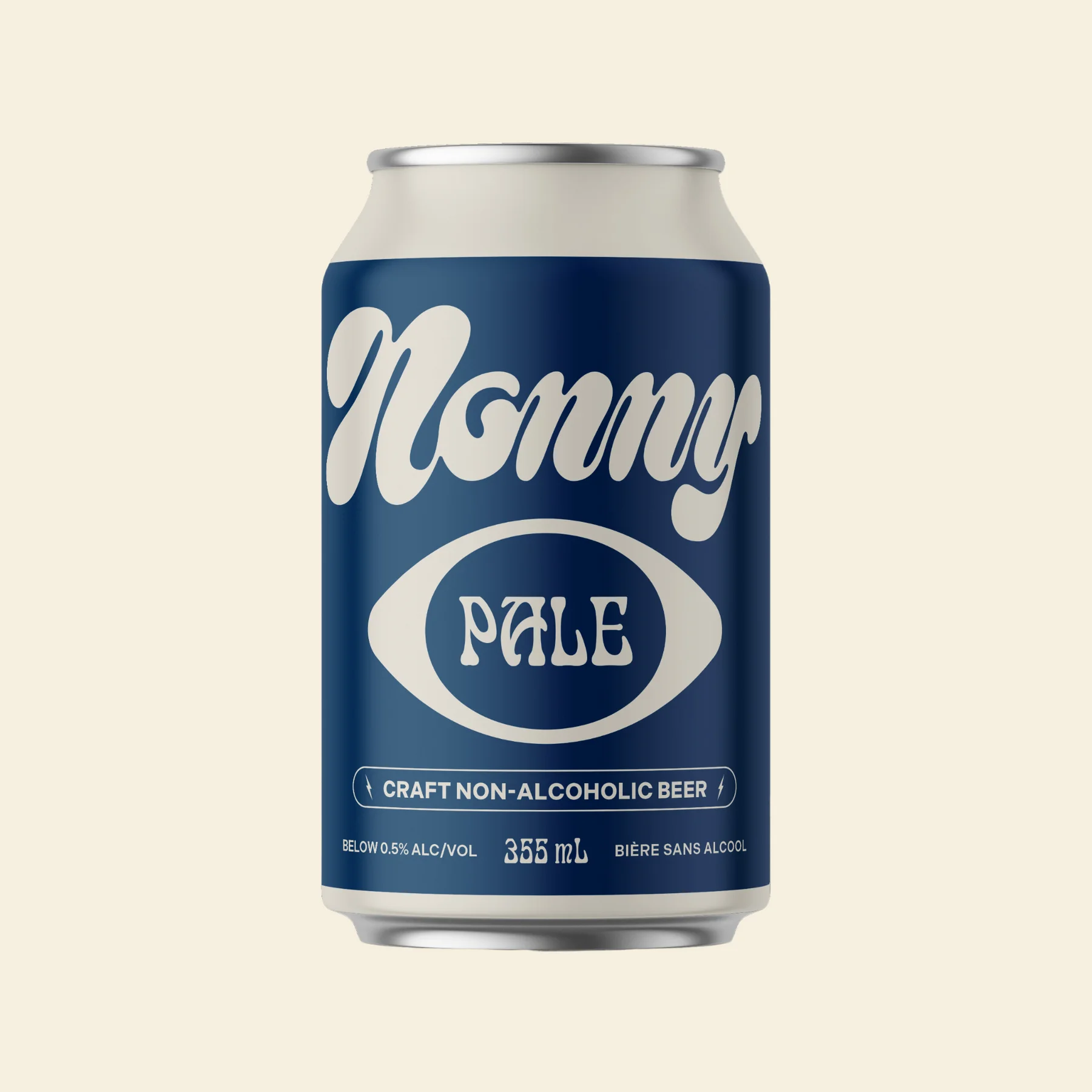 Nonny Pale Ale, a Canadian zero-alcohol pale ale with vibrant tropical fruit aromas and citrus flavors.